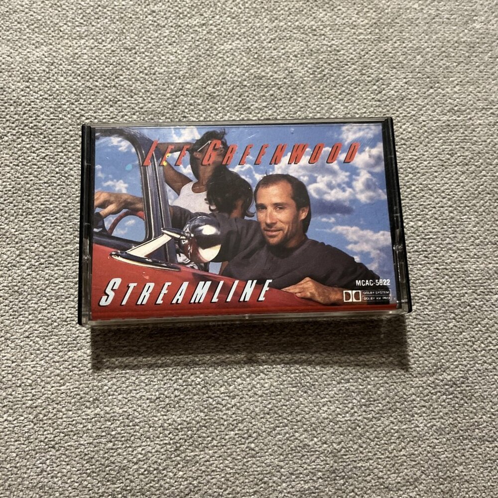 Vintage Lee Greenwood Streamline 1985 Cassette